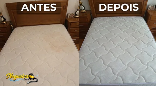 Colchão com higienização profunda